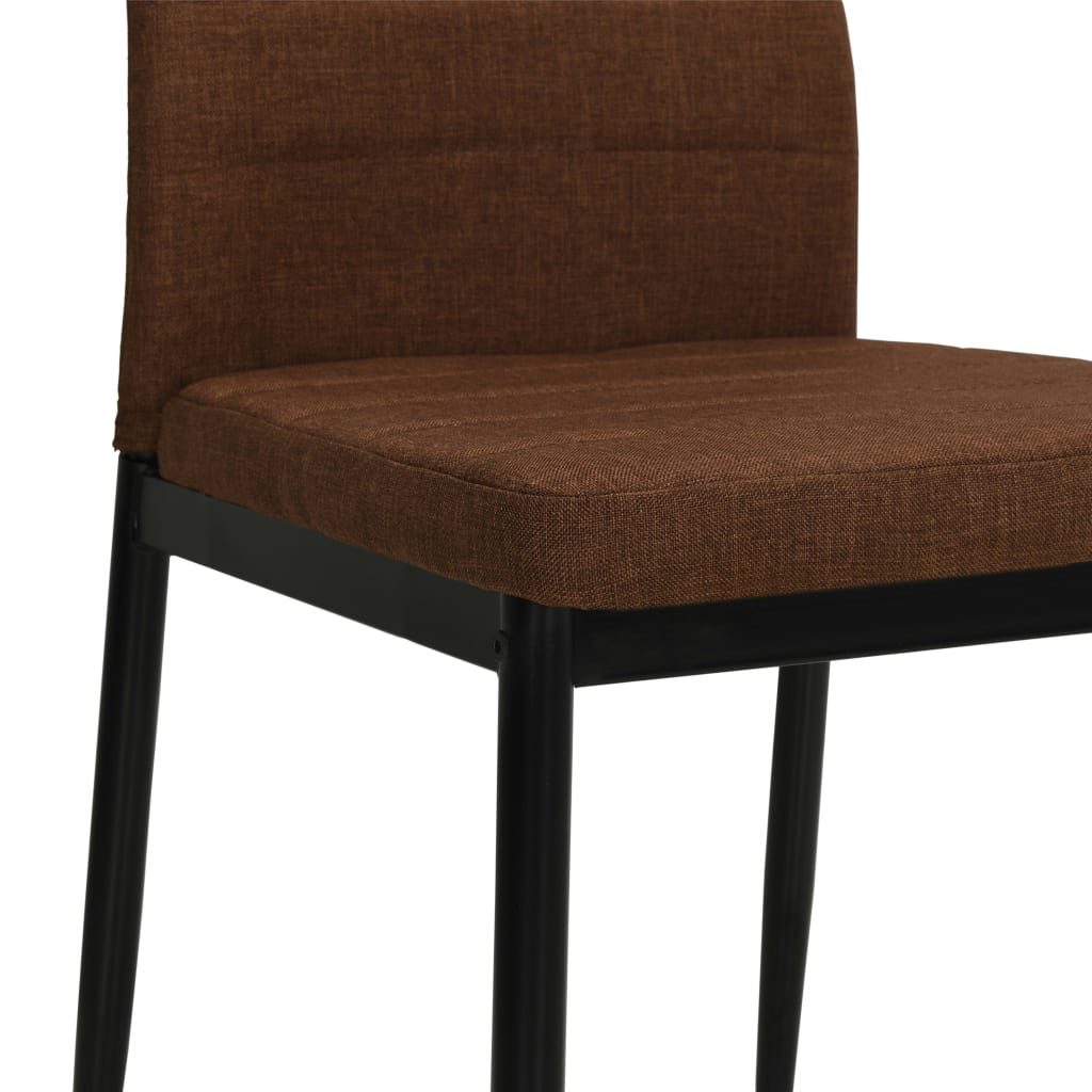 Eetkamerstoelen 2 st stof