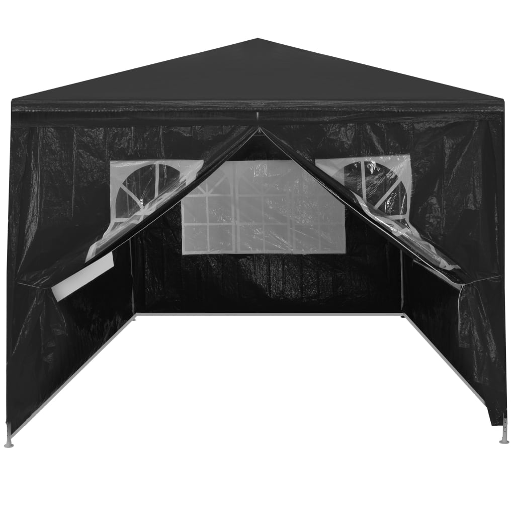 Partytent 3x3 m antracietkleurig