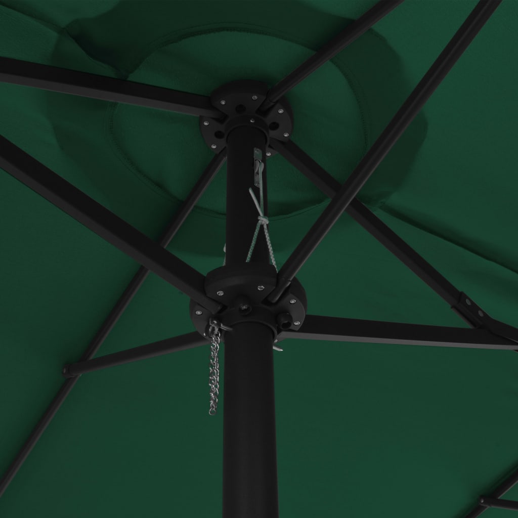 Parasol met aluminium paal 460x270 cm