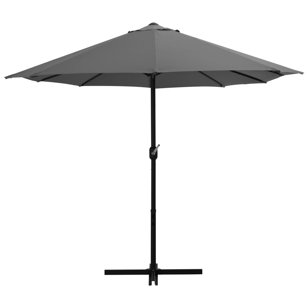 Parasol met aluminium paal 460x270 cm