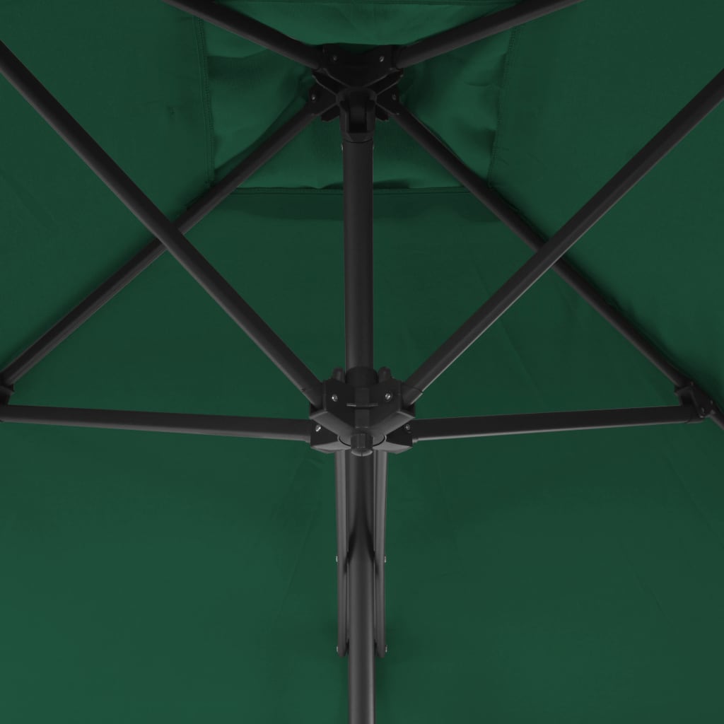 Parasol met stalen paal 250x250x230 cm