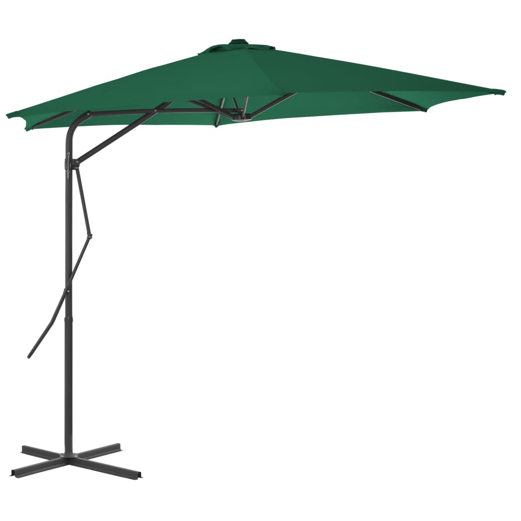 Parasol met stalen paal 300x230 cm