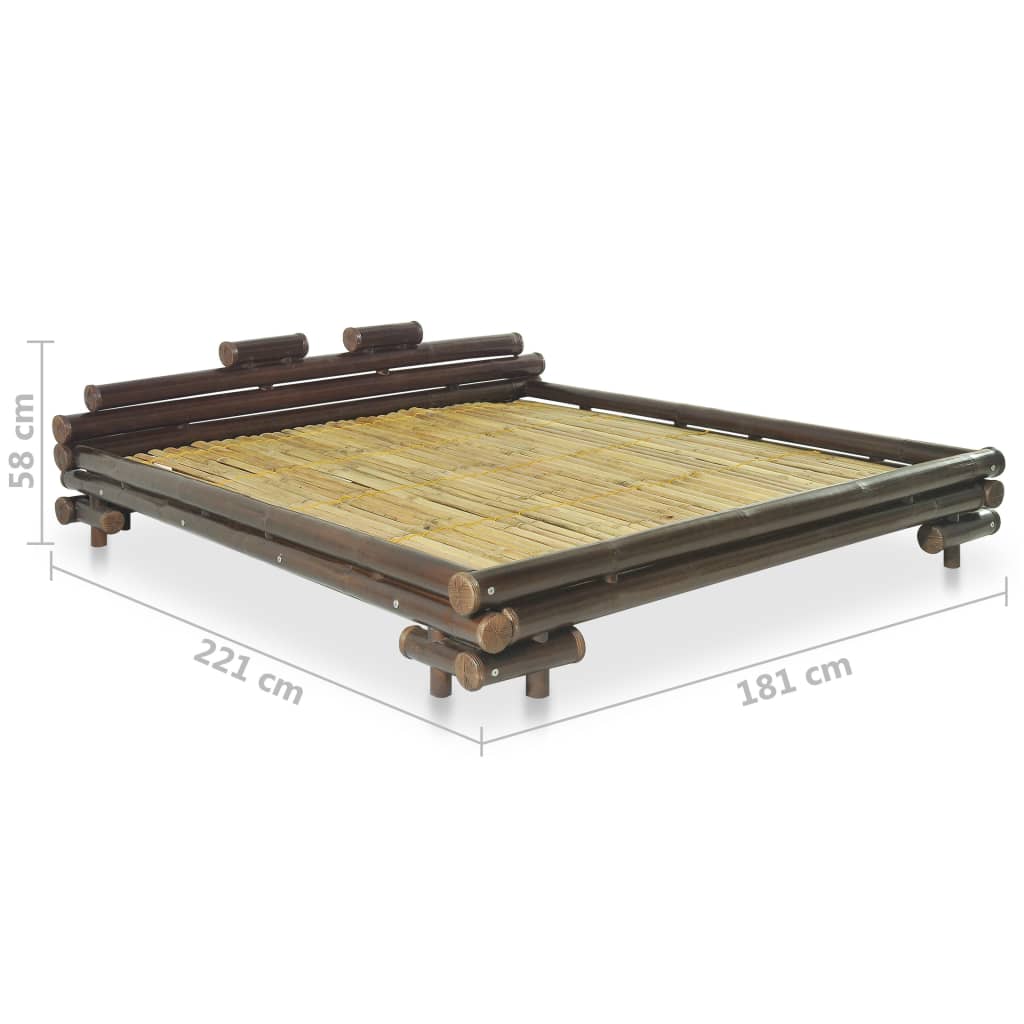 Bedframe bamboe 160x200 cm