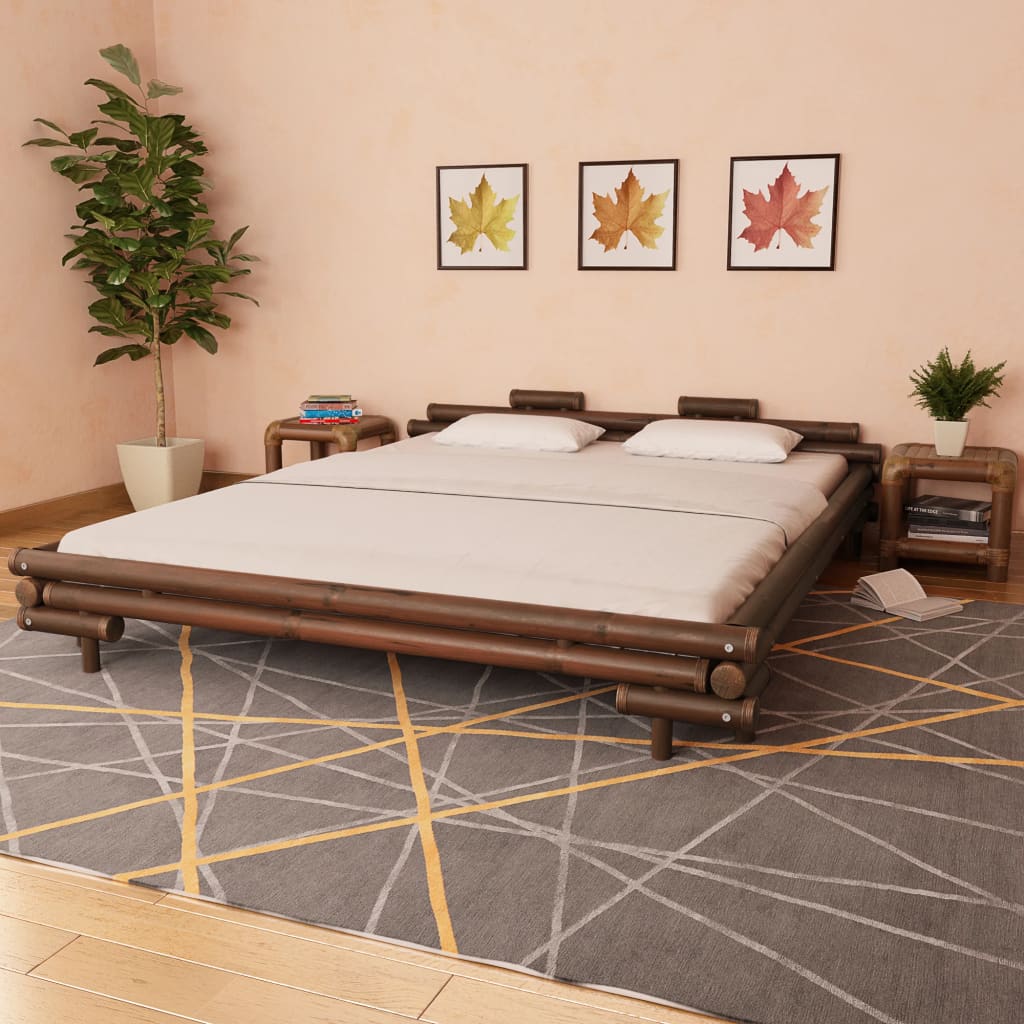 Bedframe bamboe 160x200 cm