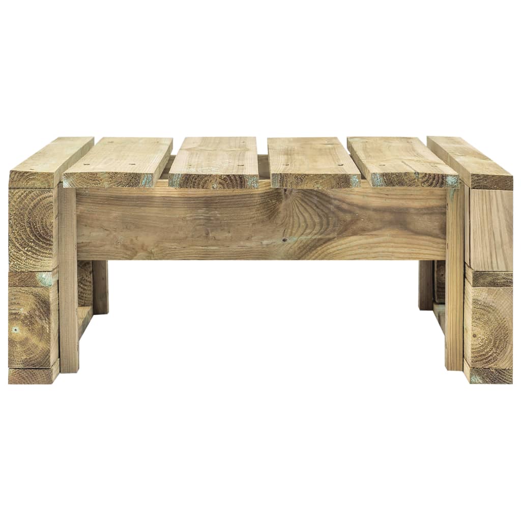 Tuinhocker pallet hout