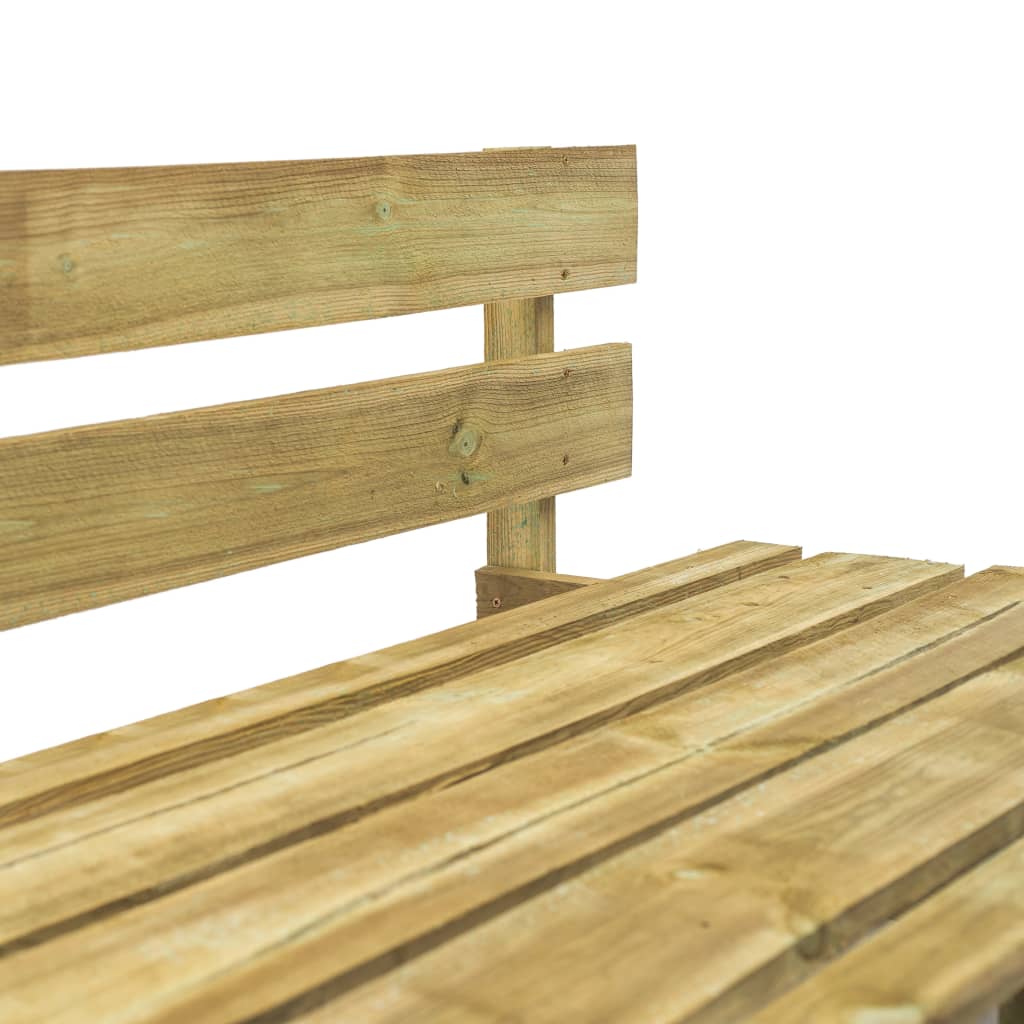 Tuinbank pallet hout