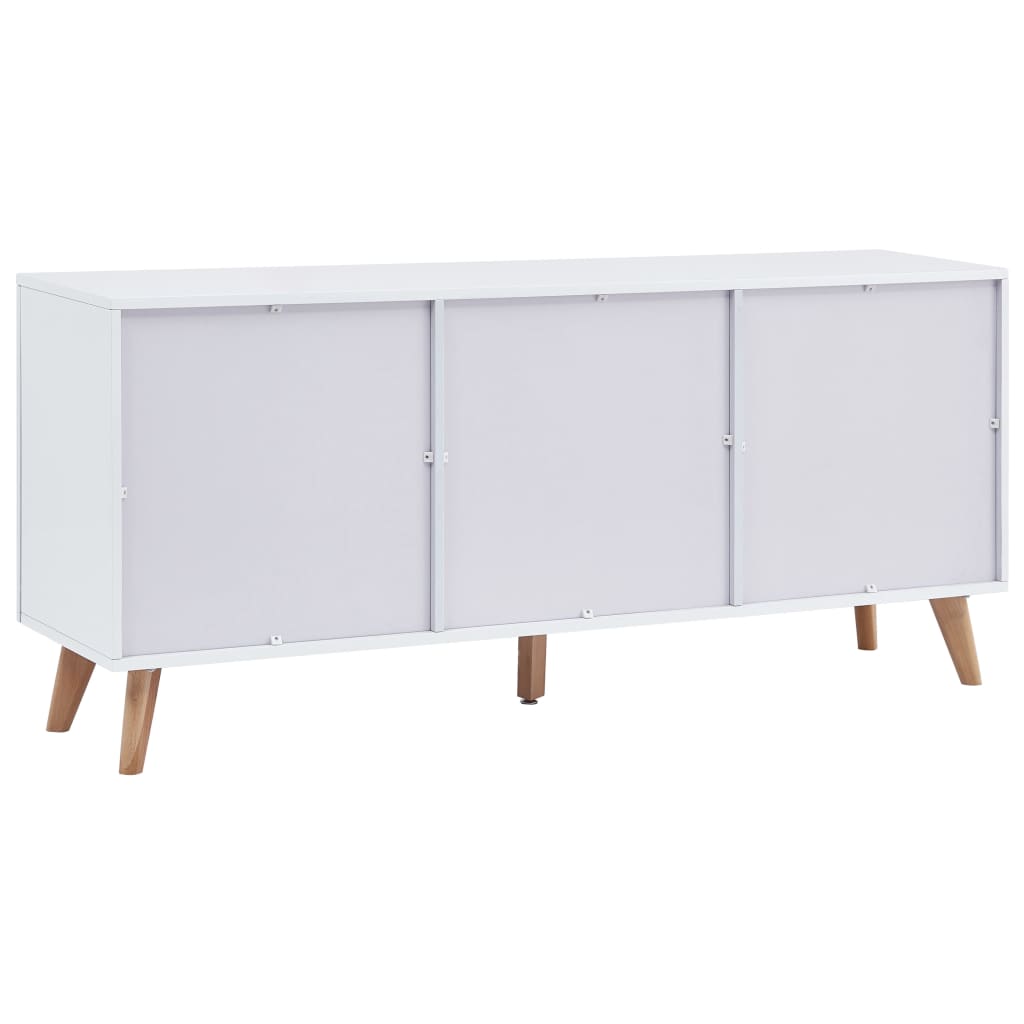 Dressoir 160x40x70 cm MDF wit