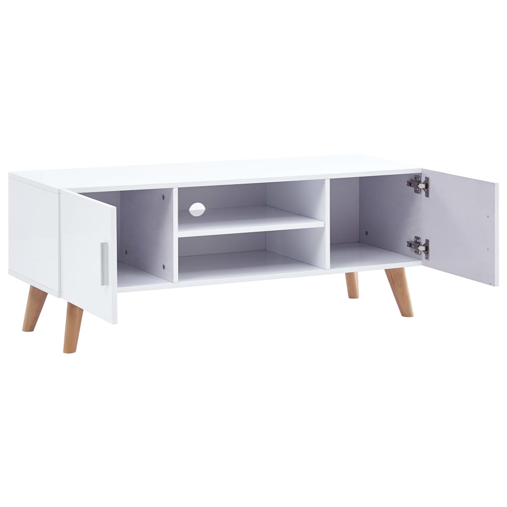 Tv-meubel 120x40x46 cm MDF zwart