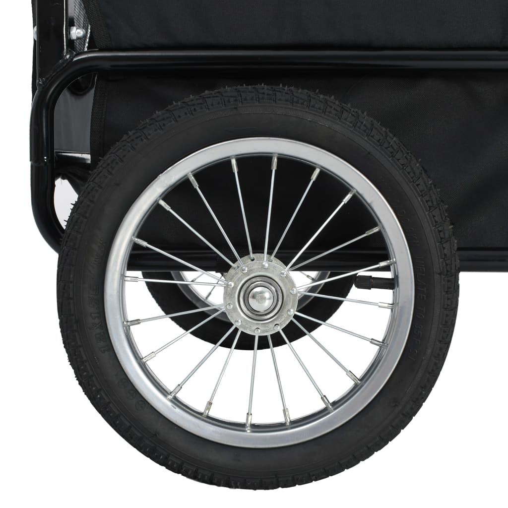 Fietstrailer kinderwagen 2-in-1