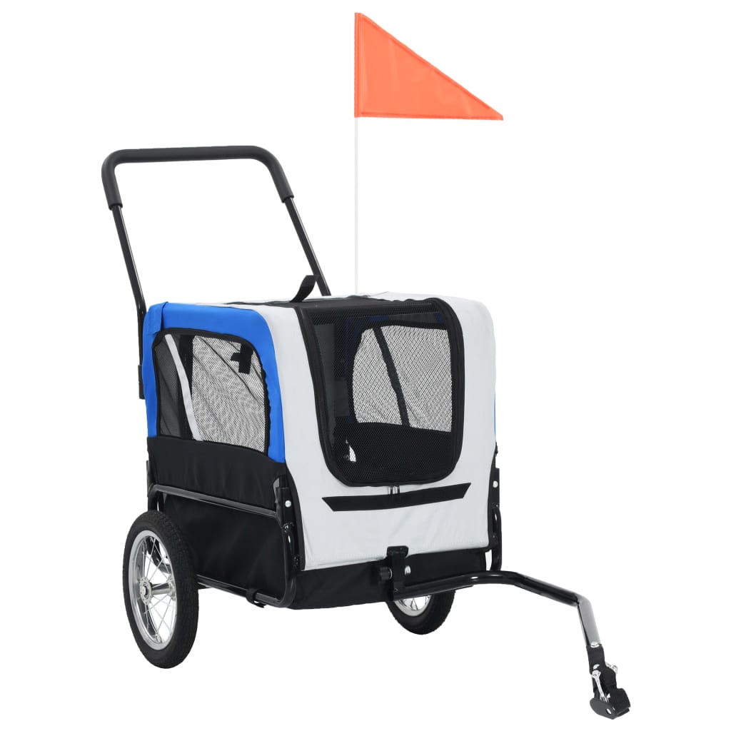 Fietstrailer kinderwagen 2-in-1