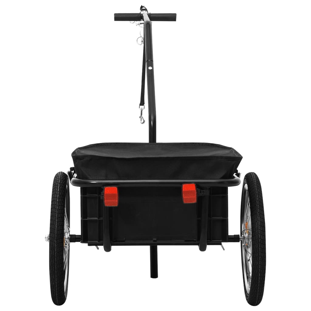 Fietstrailer/trekwagen 155x60x83 cm staal