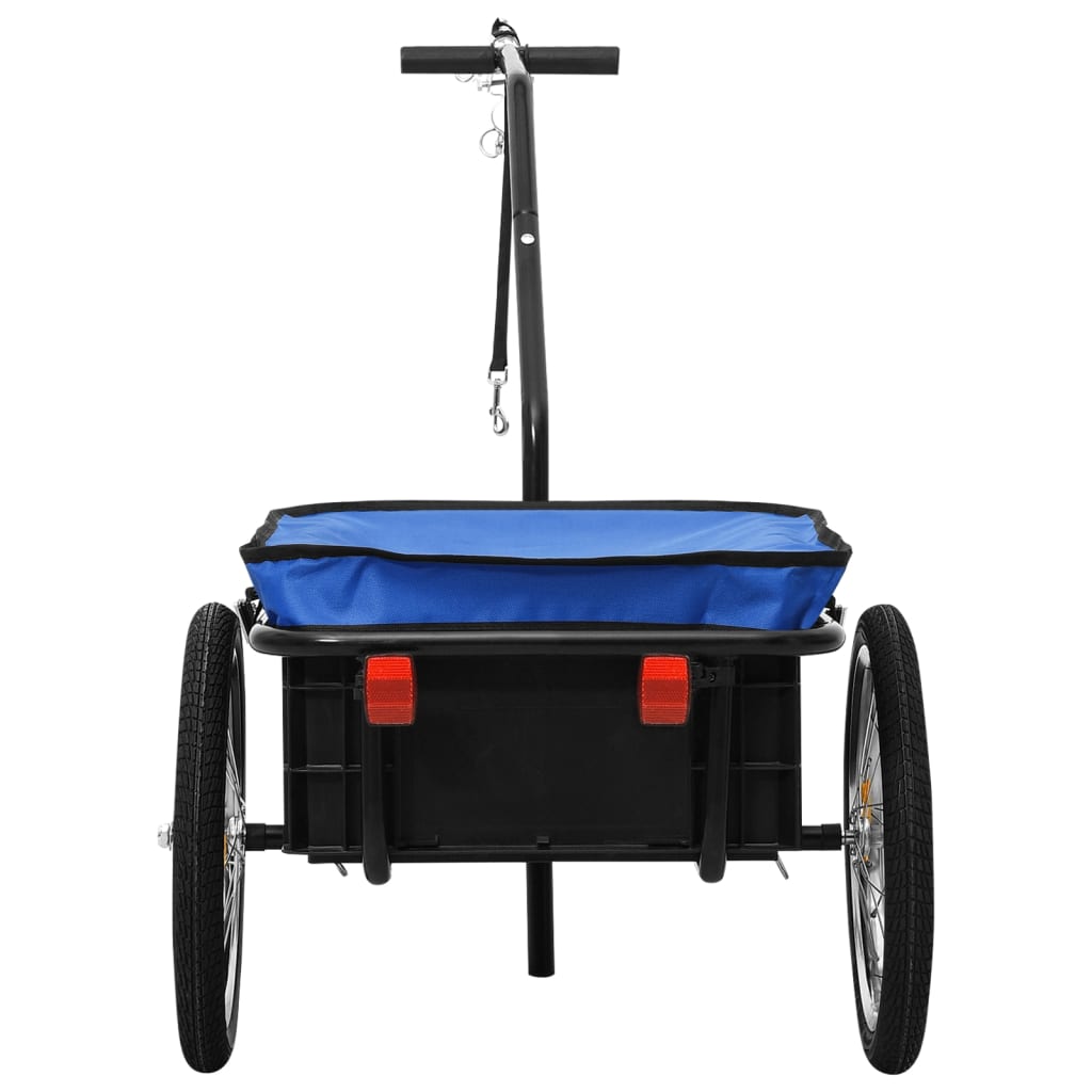 Fietstrailer/trekwagen 155x60x83 cm staal