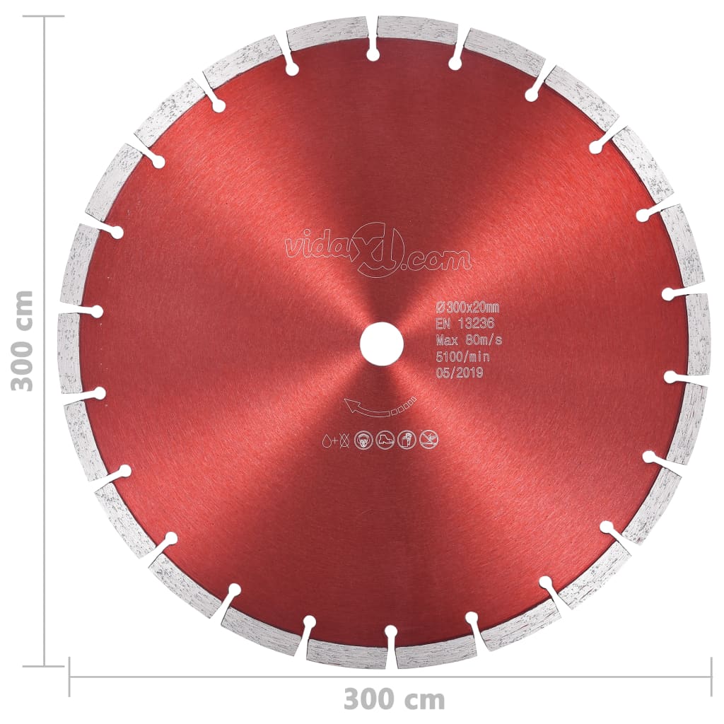 Diamantzaagbladen 2 st 125 mm staal