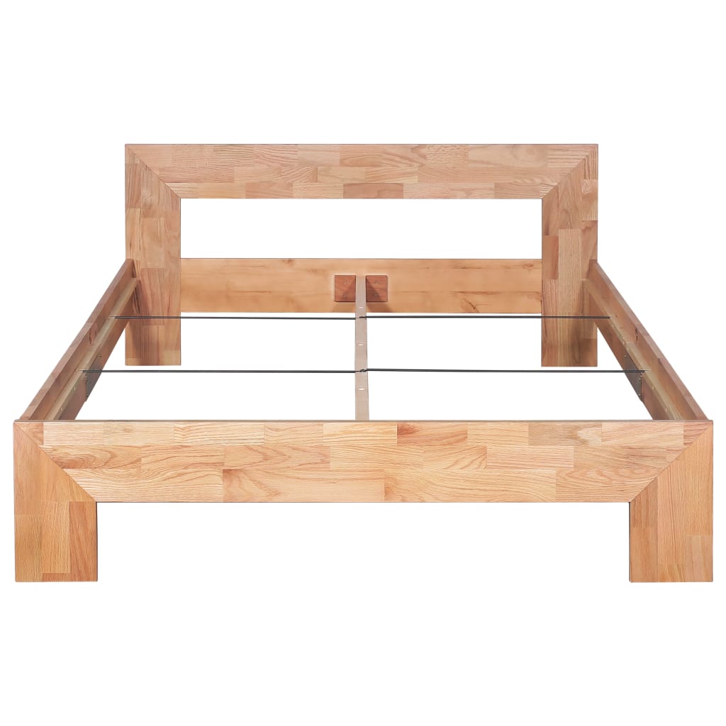 Bedframe massief eikenhout 160x200 cm