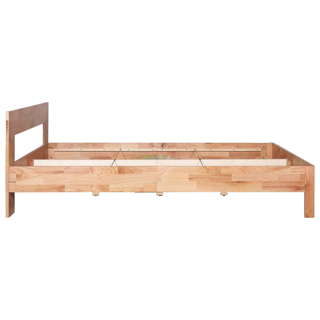 Bedframe massief eikenhout 160x200 cm