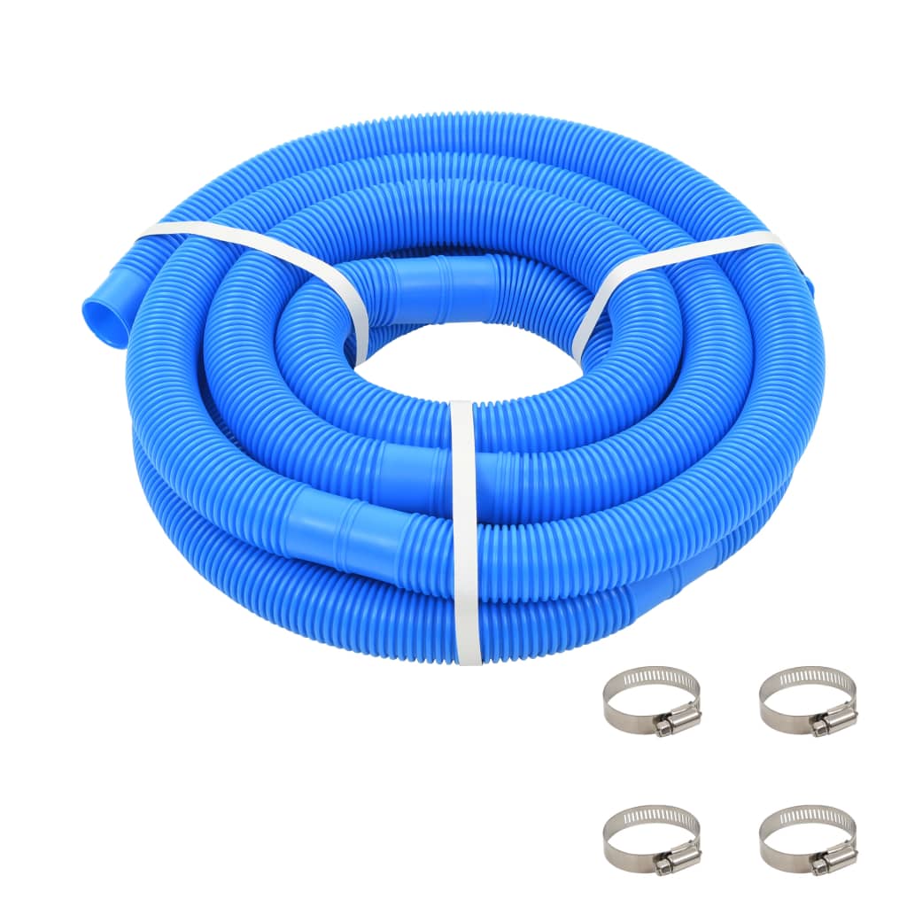 Zwembadslang 38 mm 6 m blauw