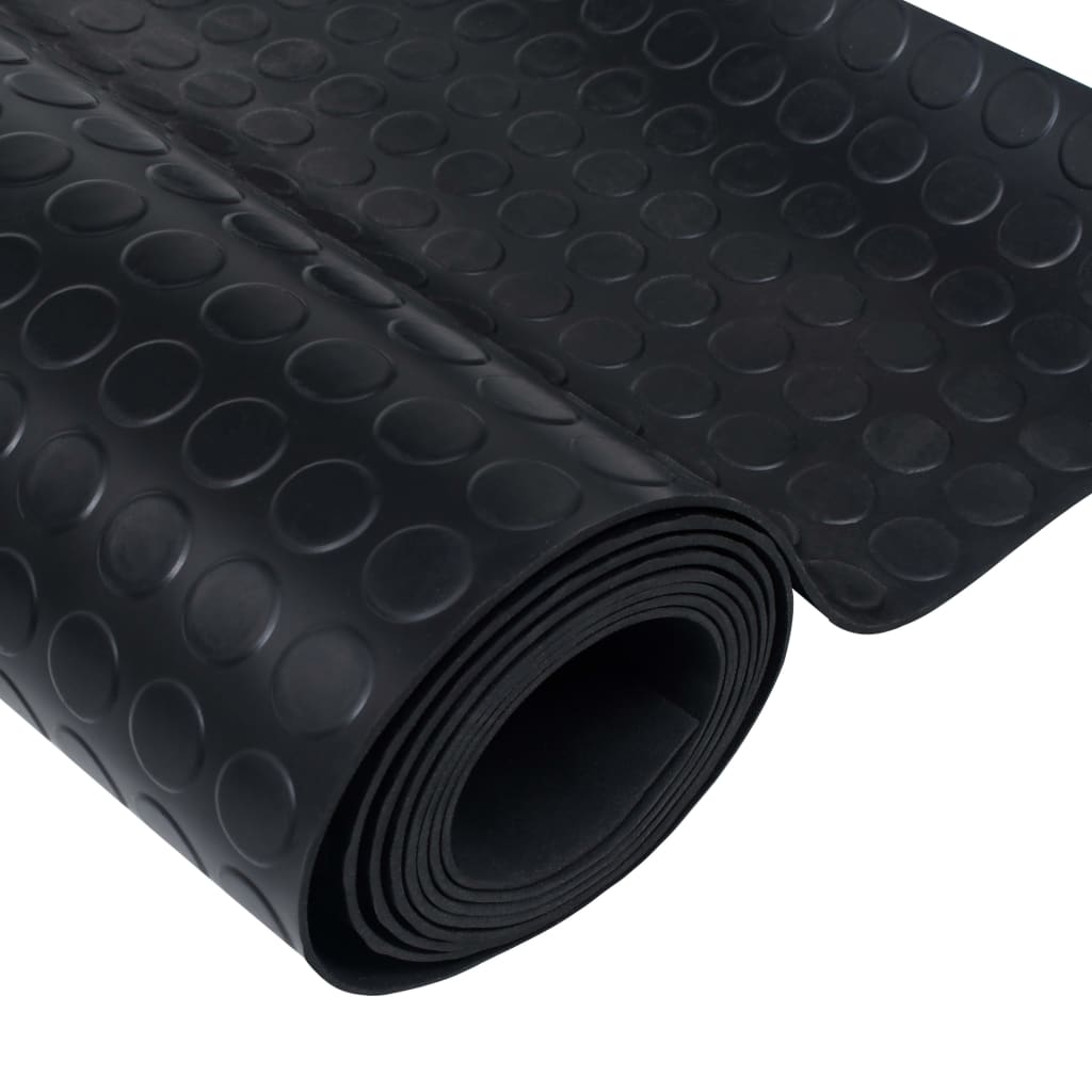 Vloermat anti-slip 3 mm 1,5x4 m rubber ruit