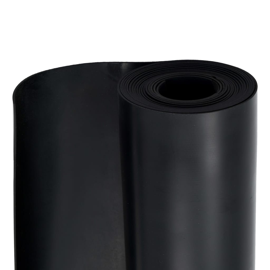 Vloermat anti-slip 4 mm glad 1,2x2 m rubber