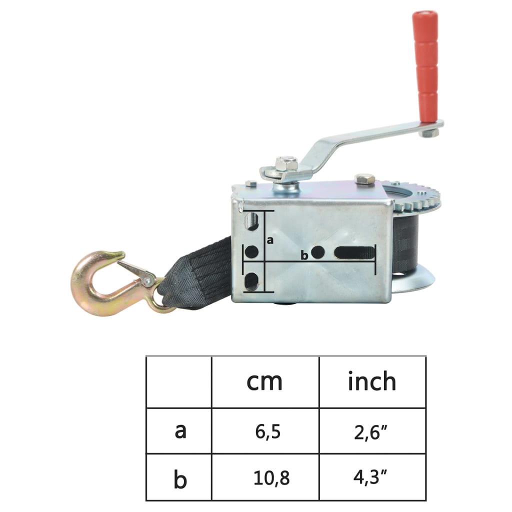 Handlier met band 1130 kg