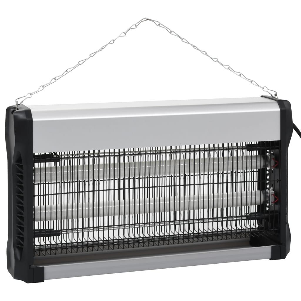 Vliegendoder 40 W aluminium ABS zwart