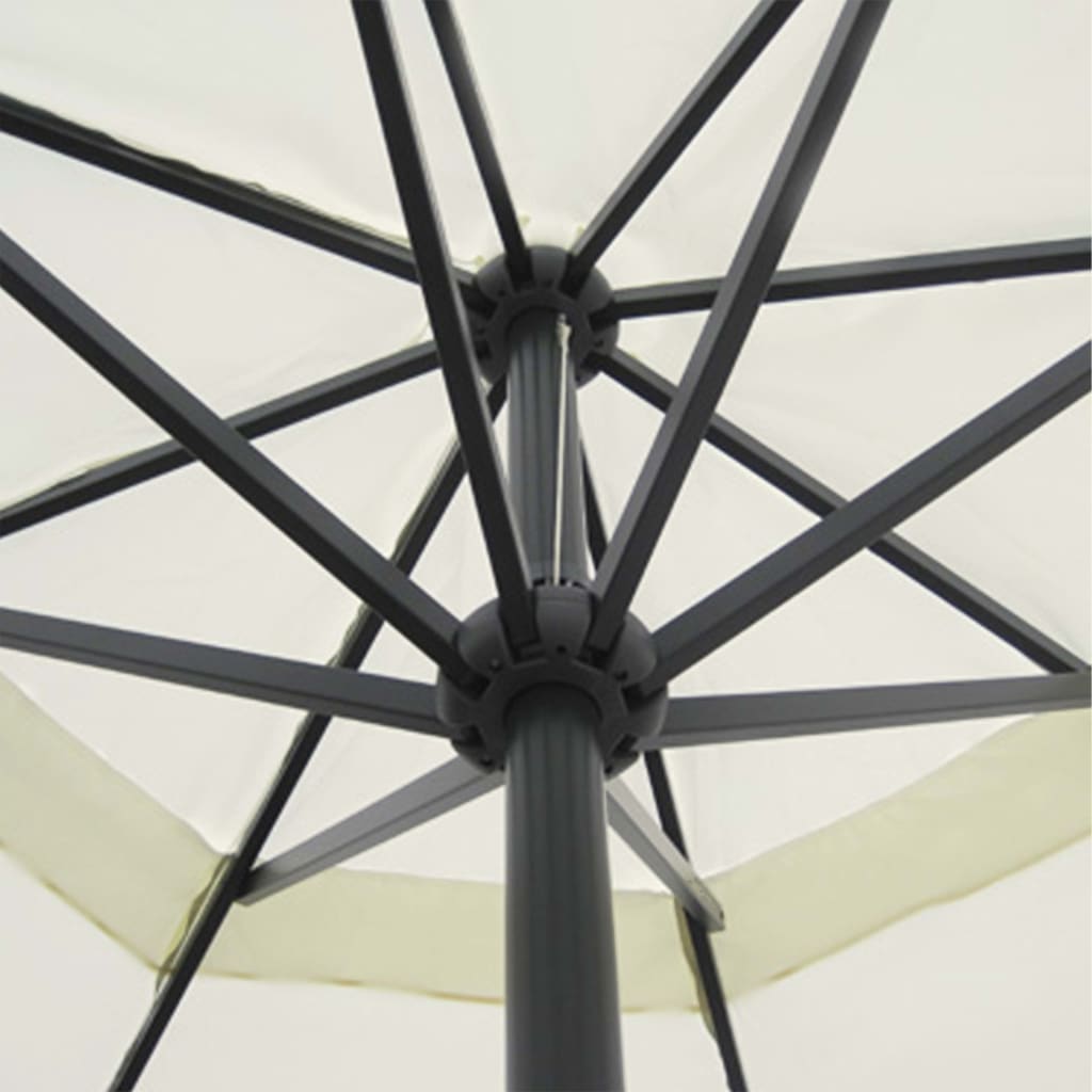 Parasol met aluminium paal 600 cm