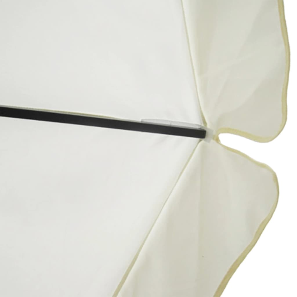 Parasol met aluminium paal 600 cm