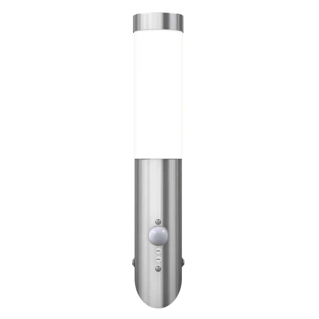 Buitenlamp RVS Enego met sensor