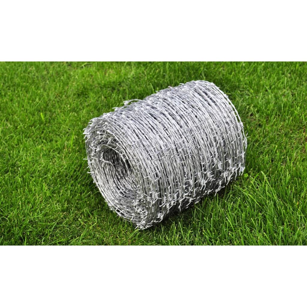 Galvanized barbed wire 500 m