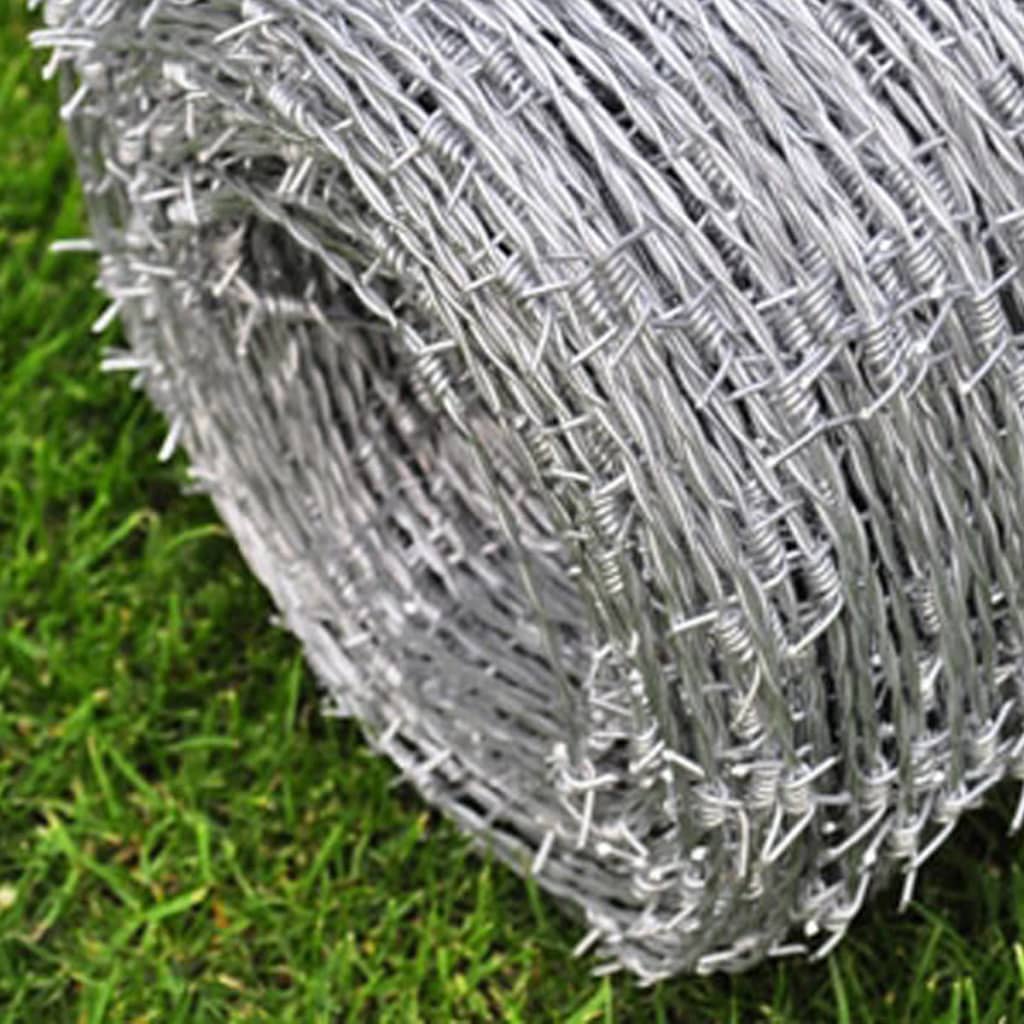 Galvanized barbed wire 500 m