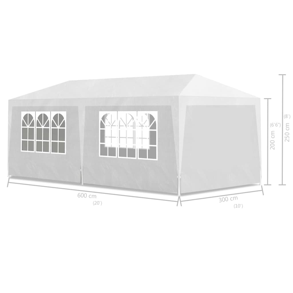 Partytent 3x12 m