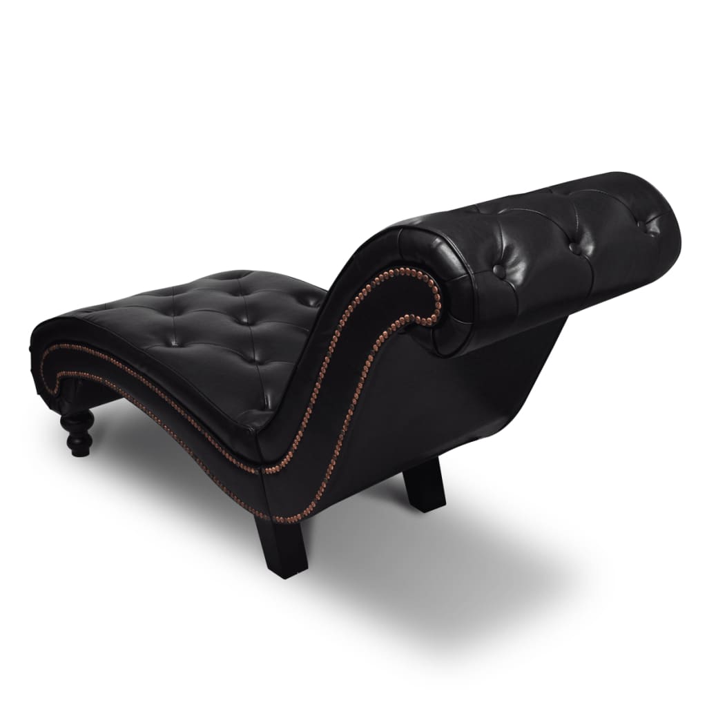 Chaise longue fluweel