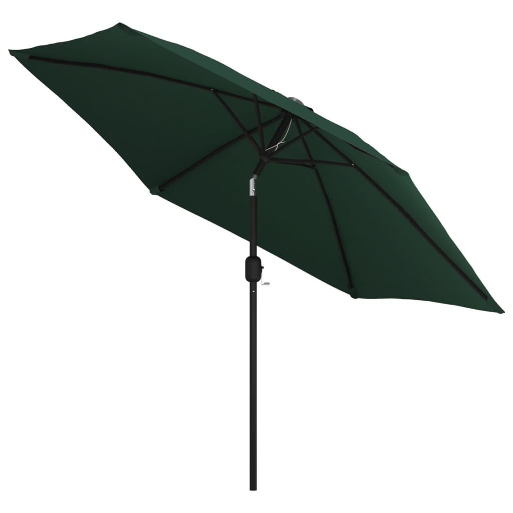 Parasol met stalen paal 3 m zandwit