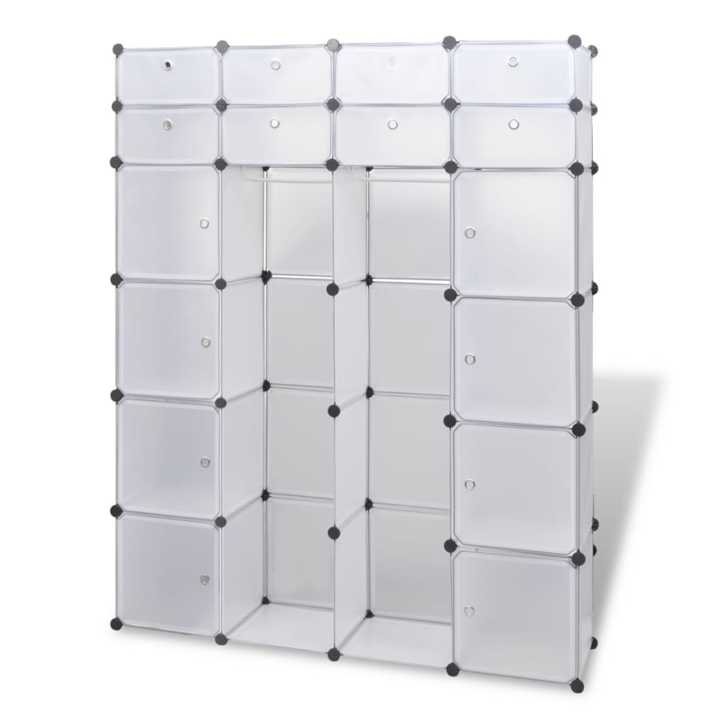 Modulaire kast met 14 compartimenten 37 x 146 x 180,5 cm