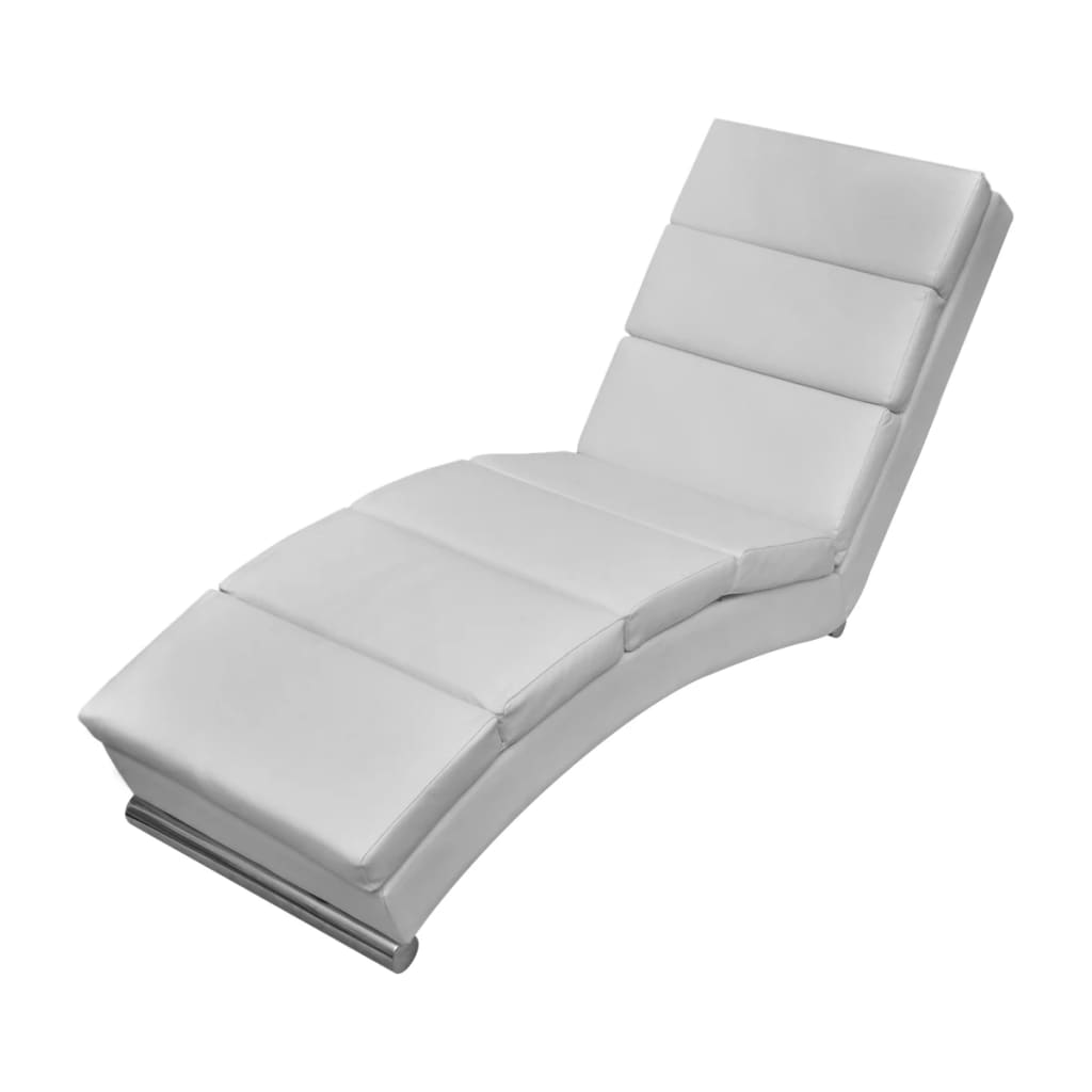 Chaise longue kunstleer