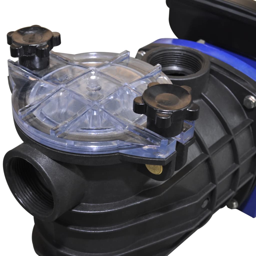 Electric swimming pool pump 500W blue