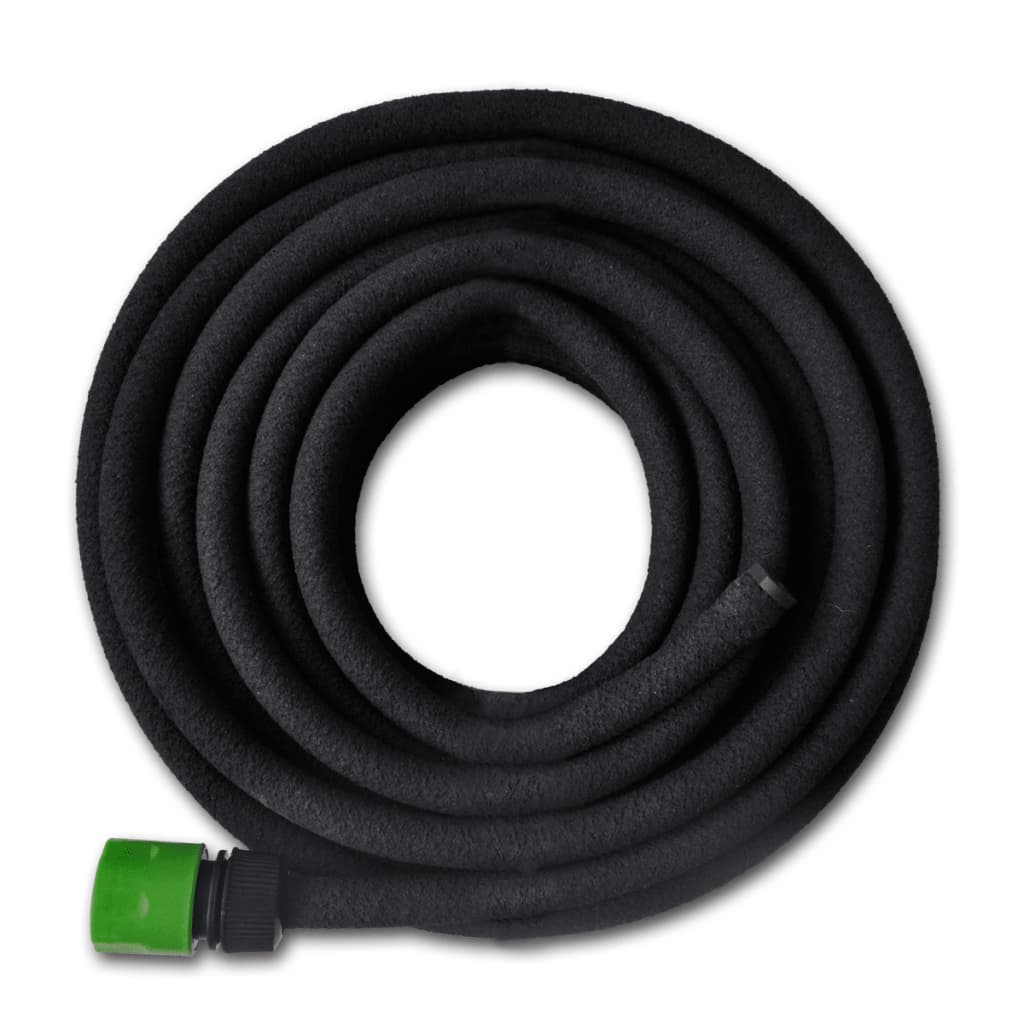 Druppelslang 0,6'' 10 m rubber zwart