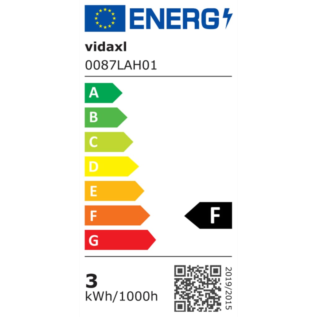 Wandlamp met sensor LED cilindervormig RVS zwart