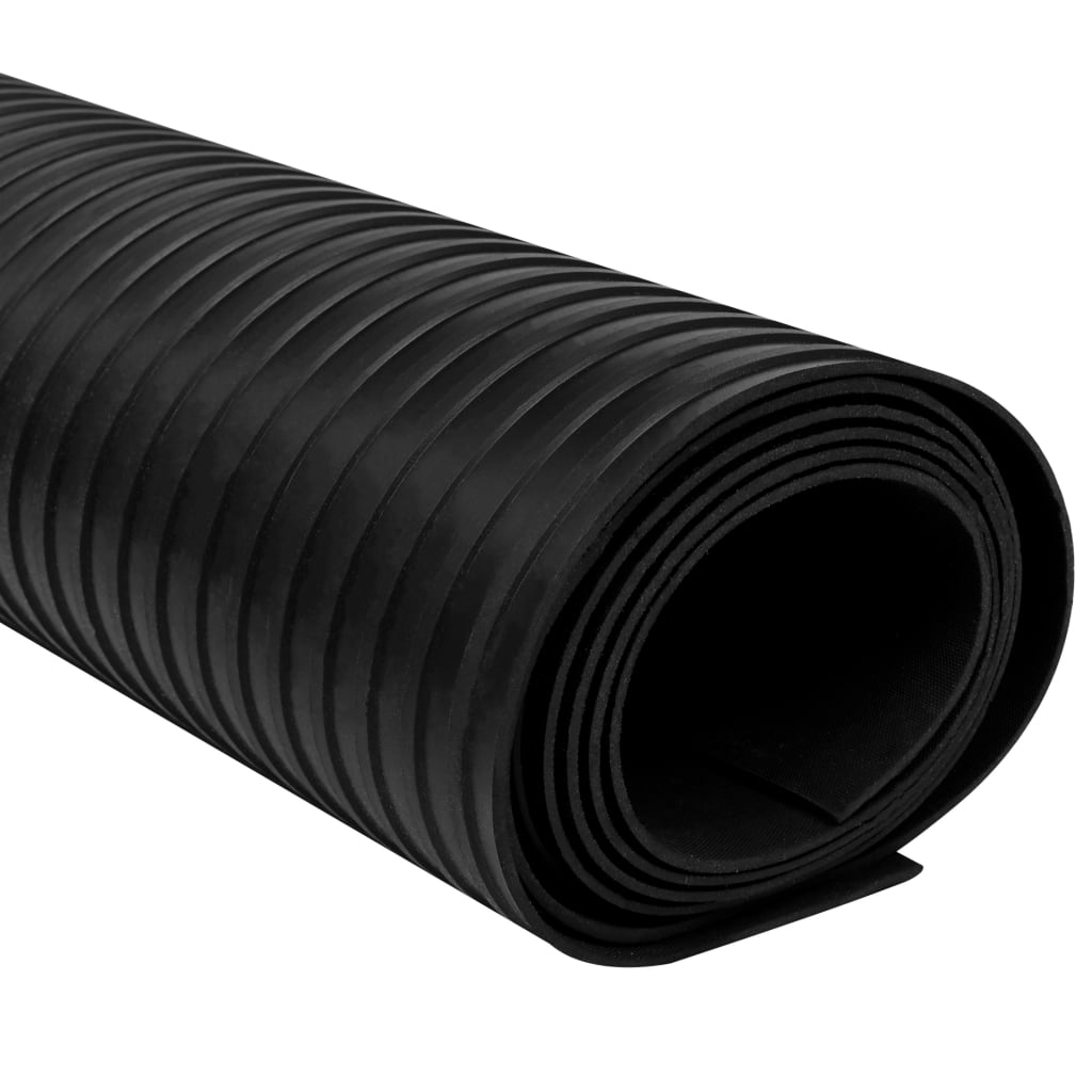 Vloermat anti-slip 3 mm 1,5x4 m rubber ruit