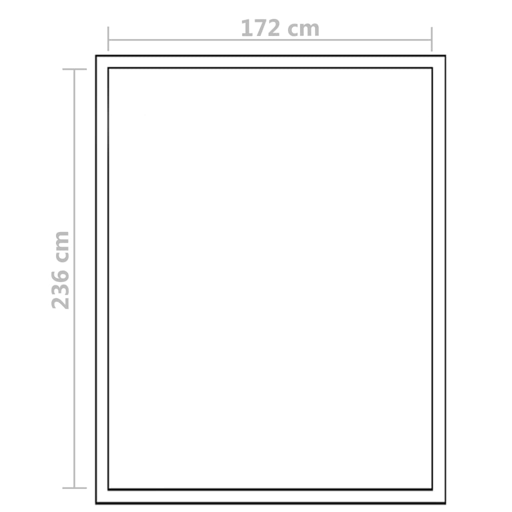 Tuinkas versterkt aluminium met basisframe 9,025 m²