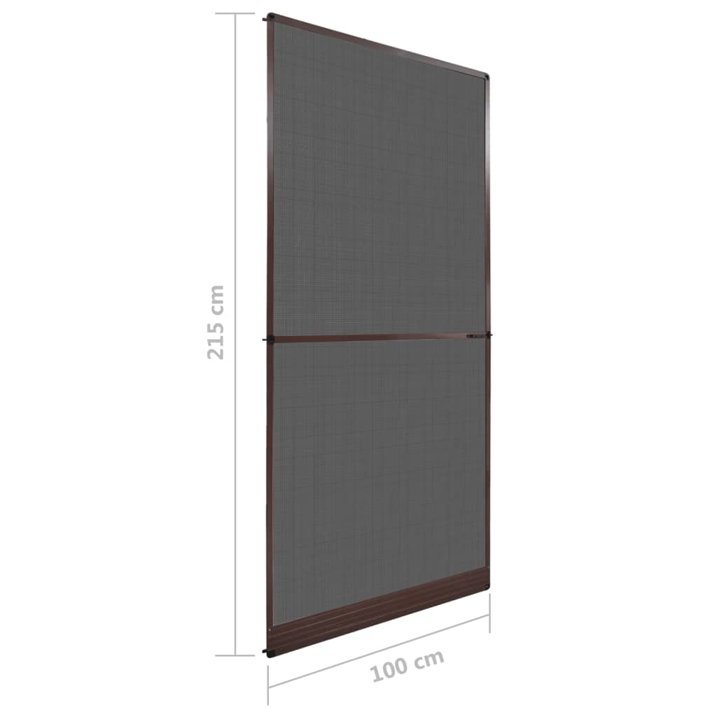 Hordeur met scharnieren 100x215 cm