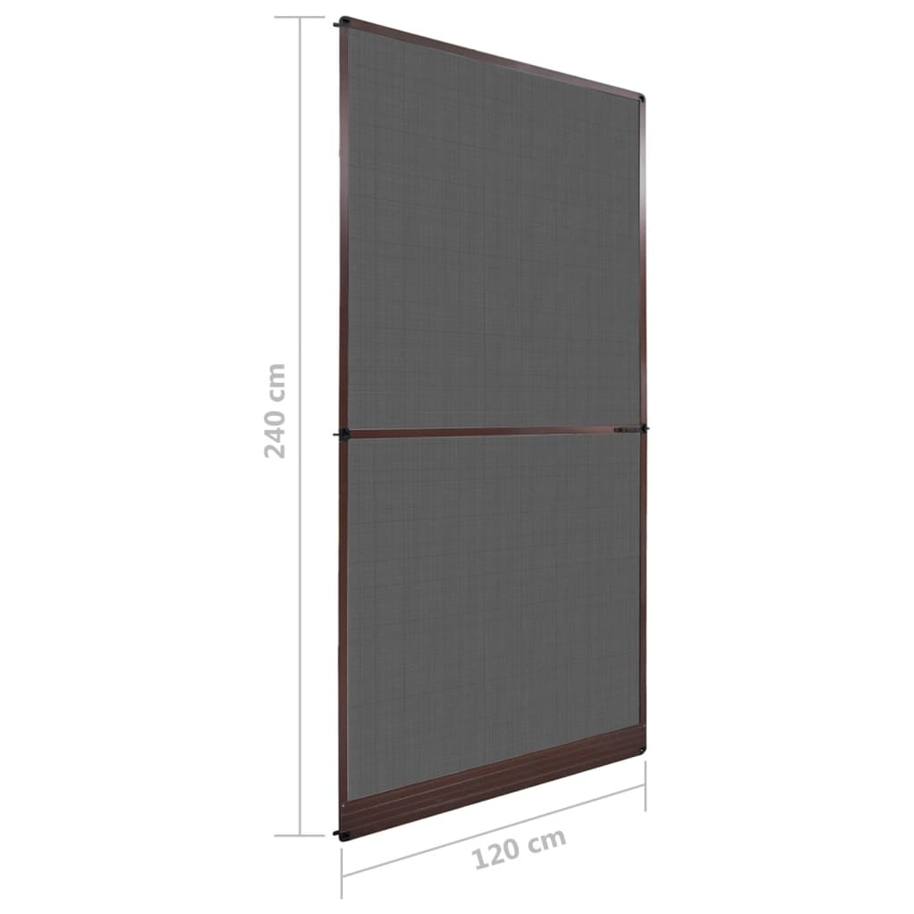 Hordeur met scharnieren 100x215 cm