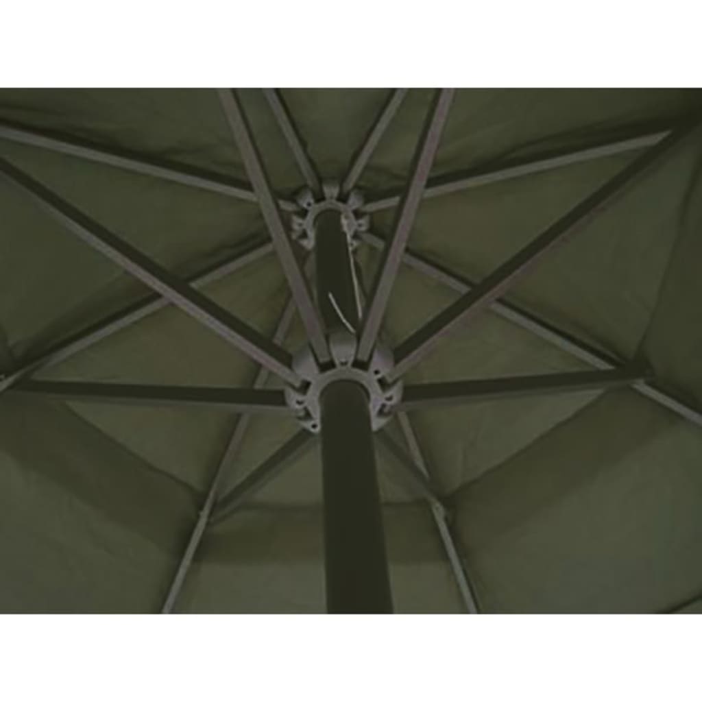 Parasol met draagbare voet aluminium ()