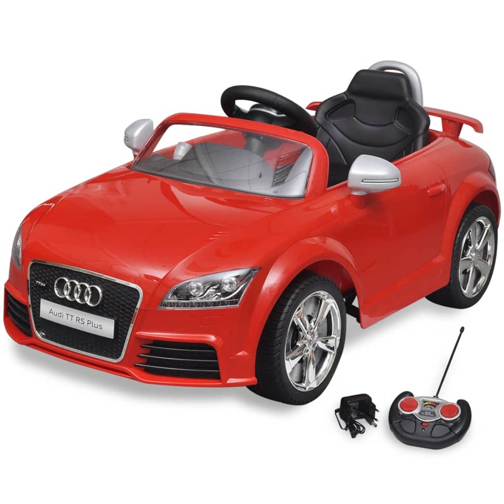 Kinderauto elektrisch met afstandsbediening Audi TT RS