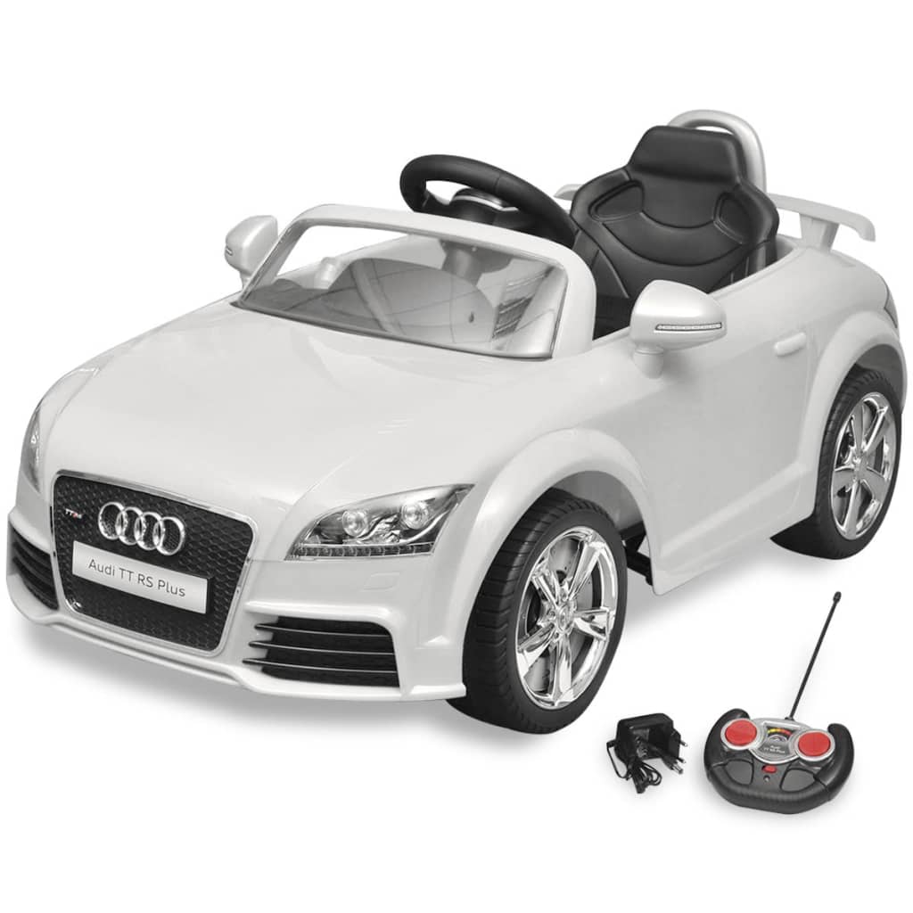 Kinderauto elektrisch met afstandsbediening Audi TT RS