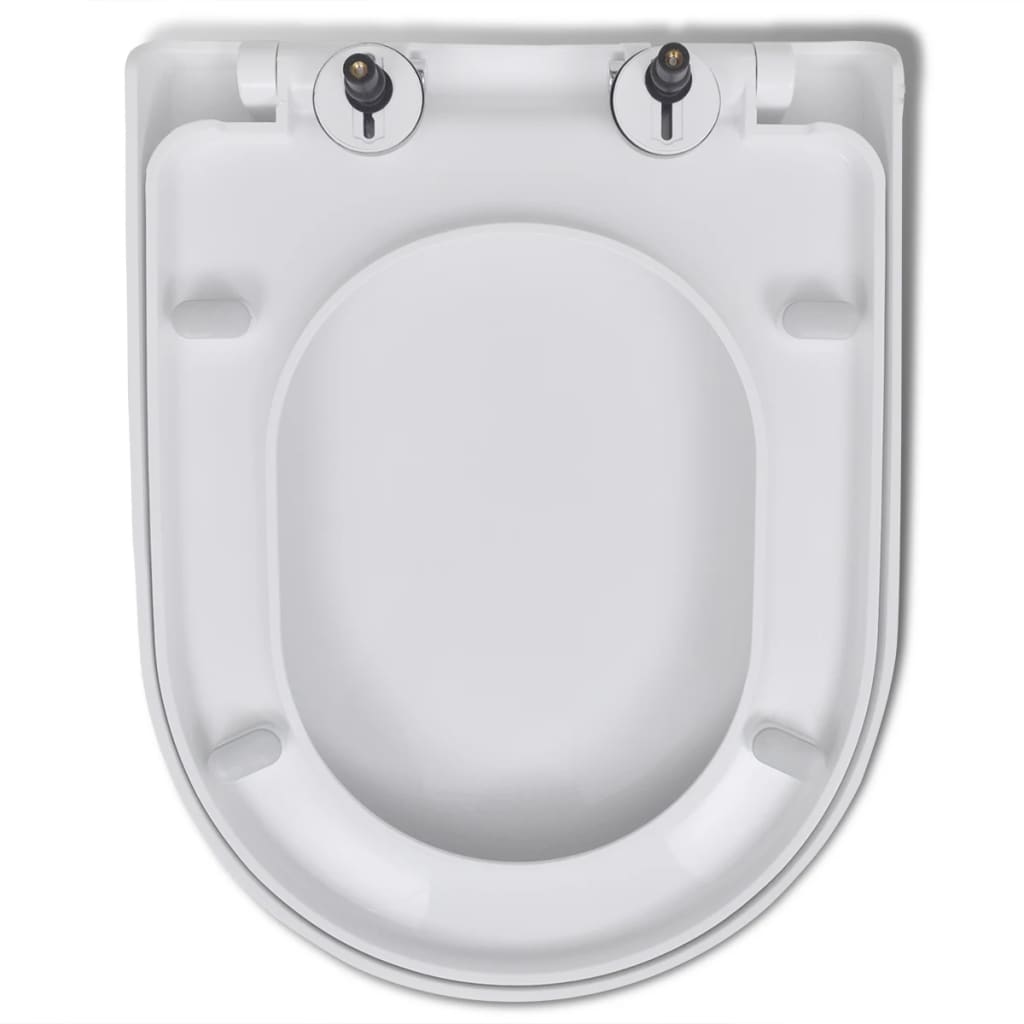 Toiletbril soft-close met quick-release ontwerp