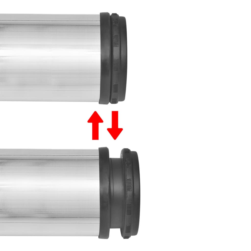 Tafelpoten in hoogte verstelbaar 1100 mm 4 st