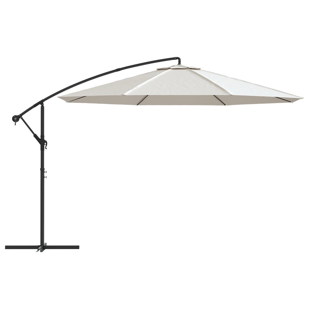 Zweefparasol met aluminium paal 350 cm