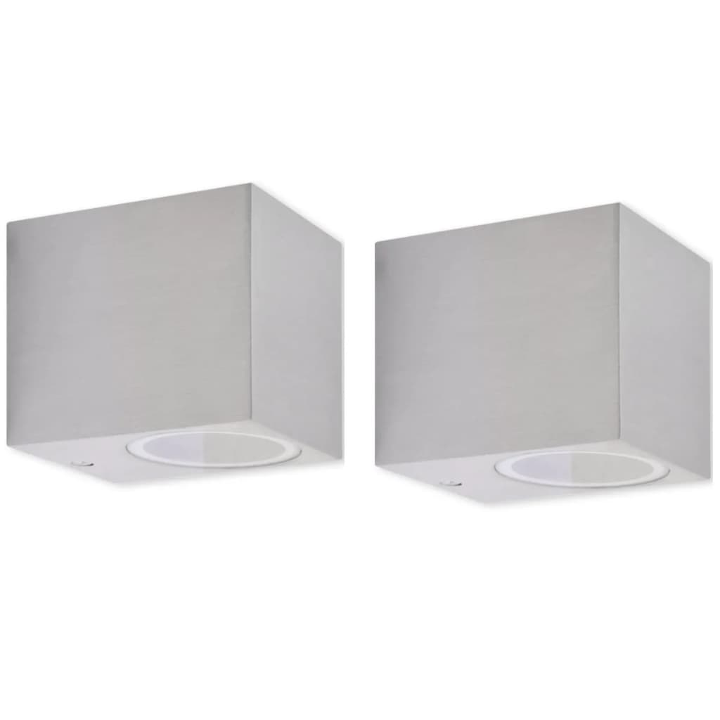 Wandlamp buiten boven en onder licht 2 stuks