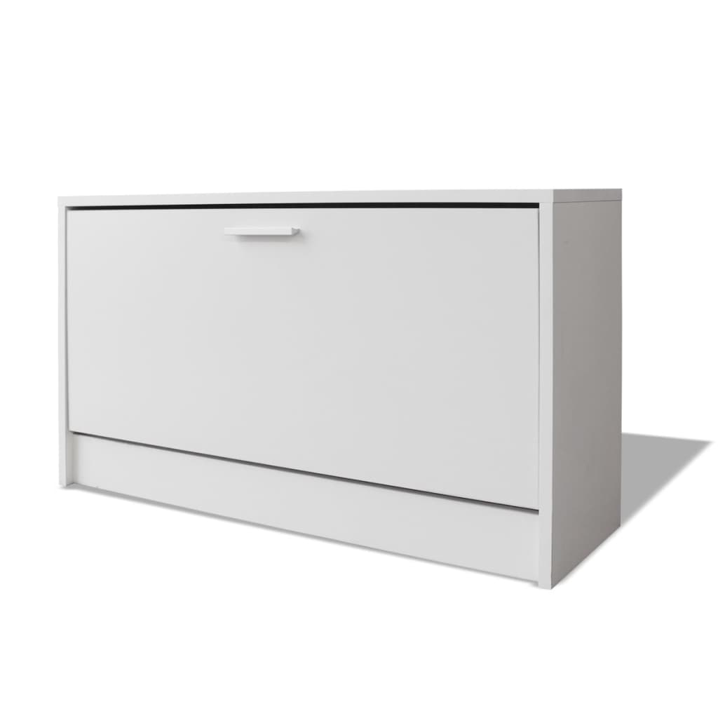 Schoenenbank 80x24x45 cm bewerkt hout