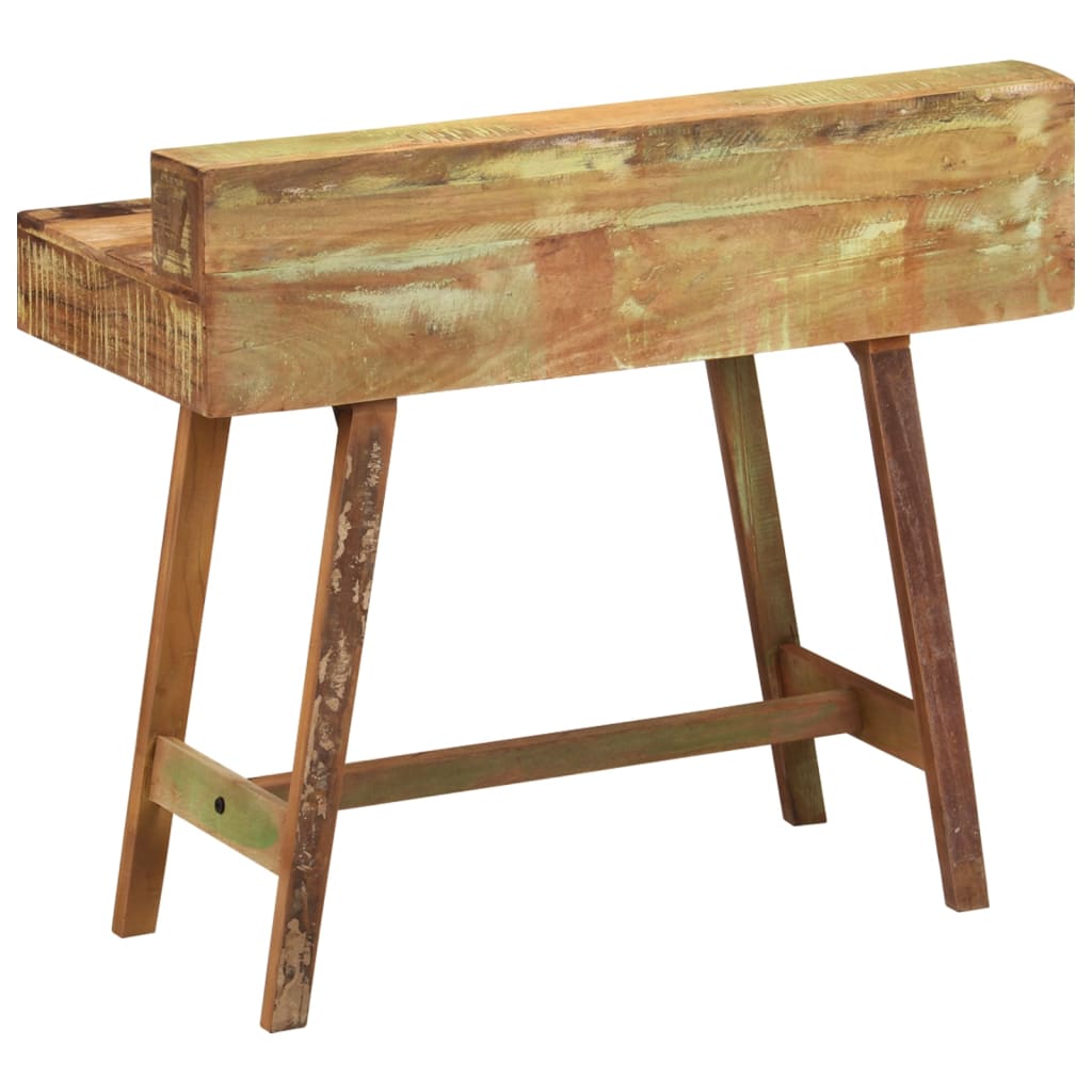 Bureau 100x45x90 cm massief ruw mangohout